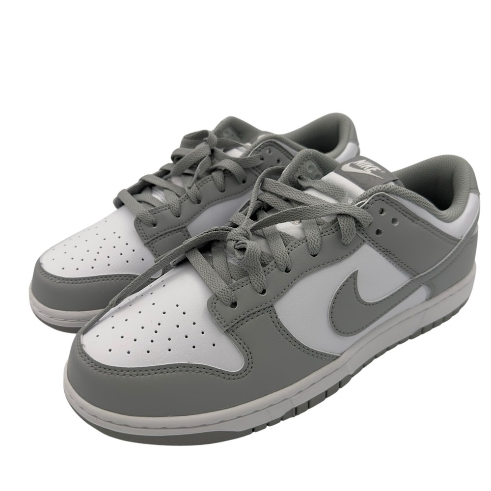 Nike Dunk Low Retro White Light Smoke Grey HF5441-105 Mens Size 10 New w Box
